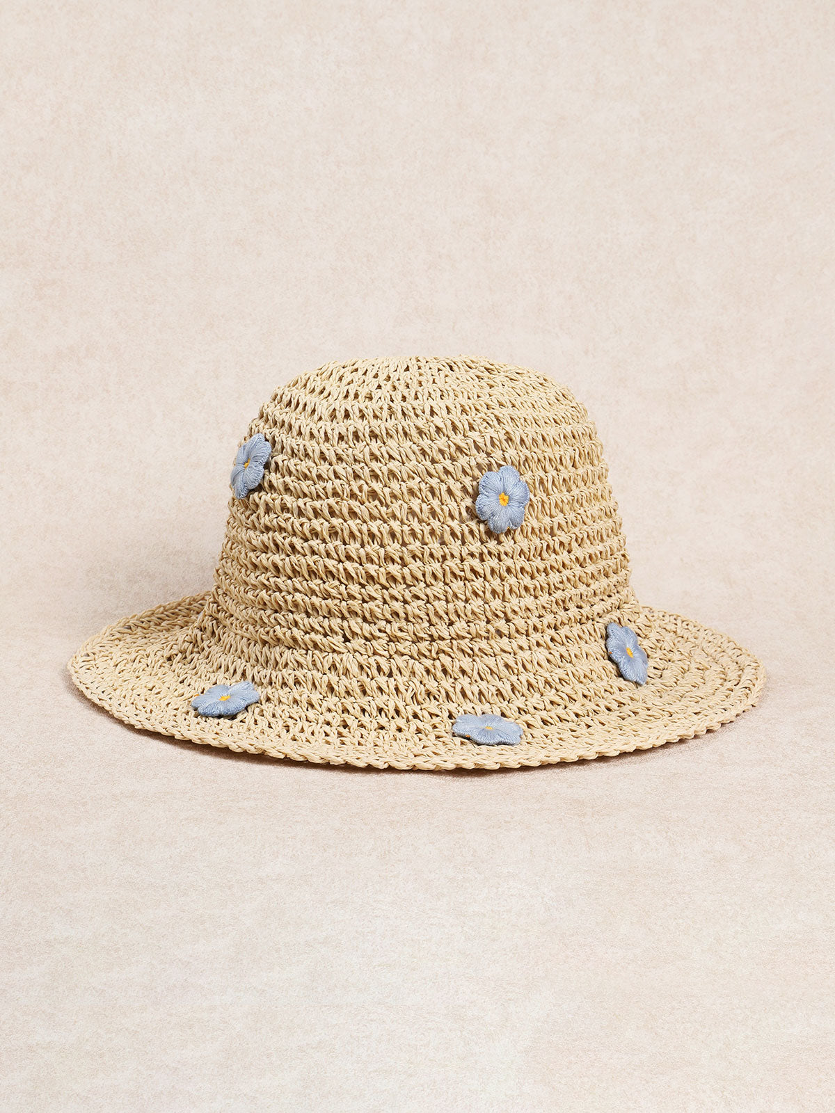 Apricot Braided Fisherman's Hat