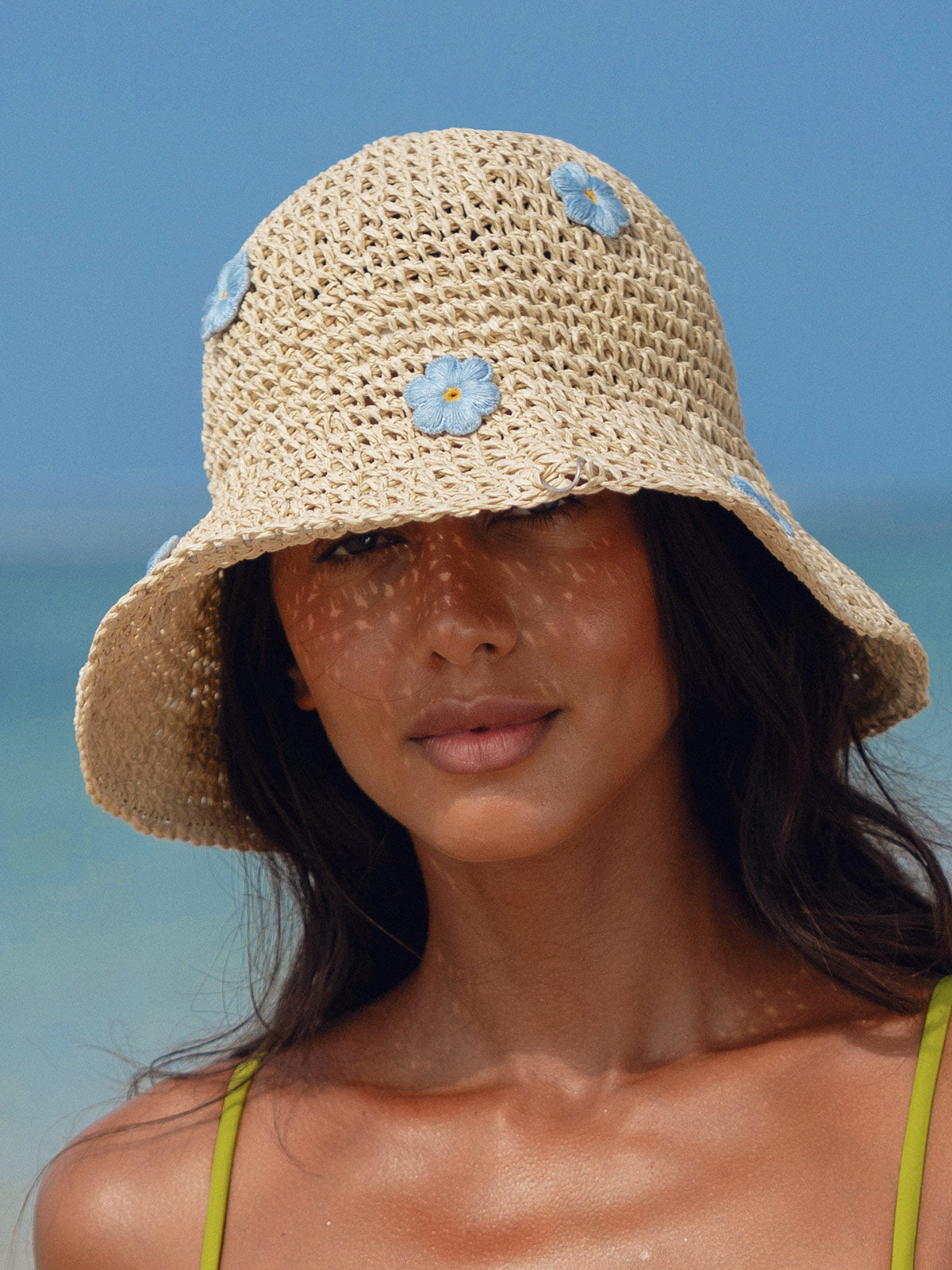 Apricot Braided Fisherman's Hat