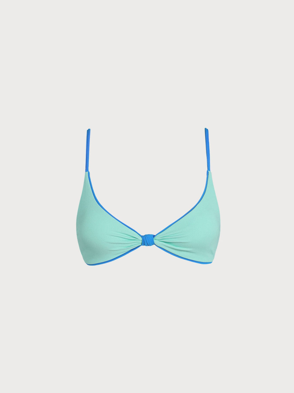 Blue Reversible X Cross Bikini Top