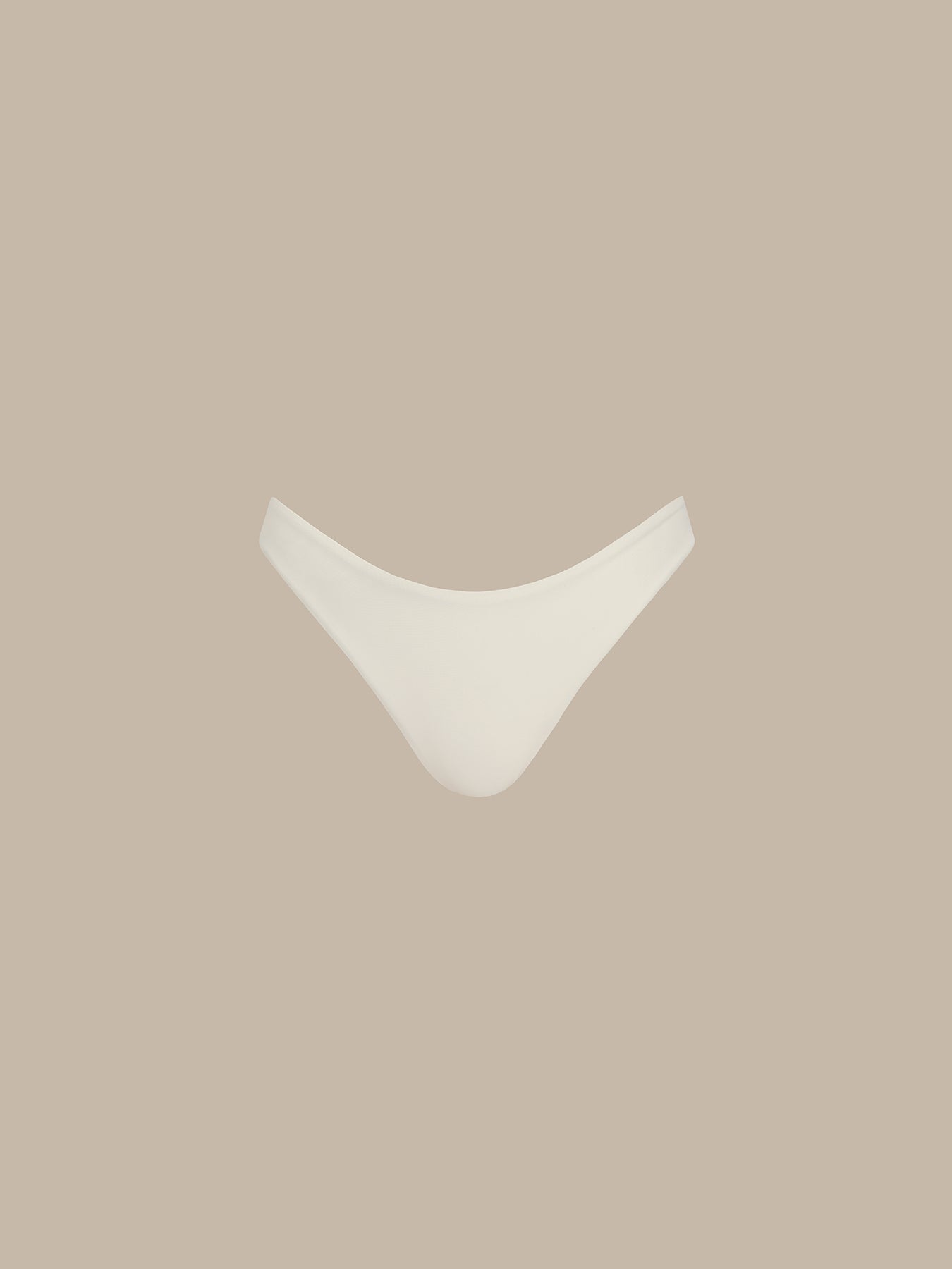 ECONYL® Off White Bikini Bottom