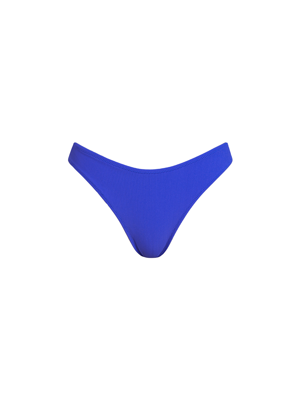 Blue Full Coverage Bikini Bottom