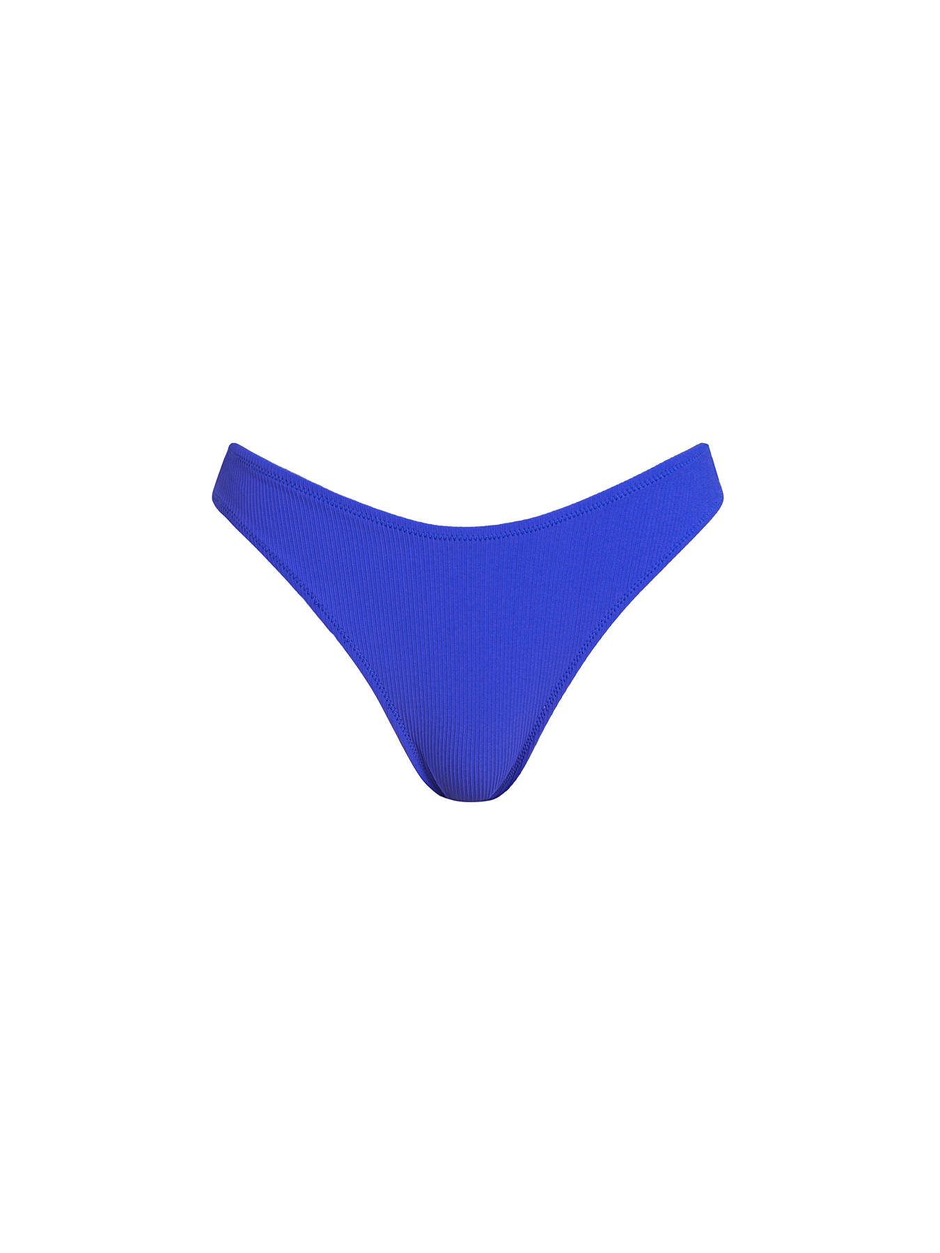 Blue Full Coverage Bikini Bottom