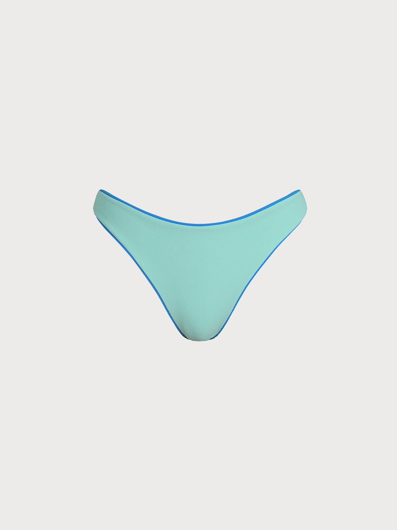 Blue Reversible Bikini Bottom