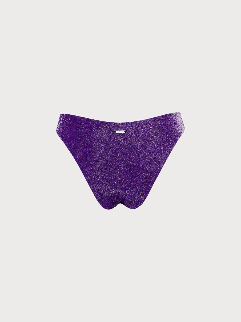 Purple Lurex Bikini Bottom