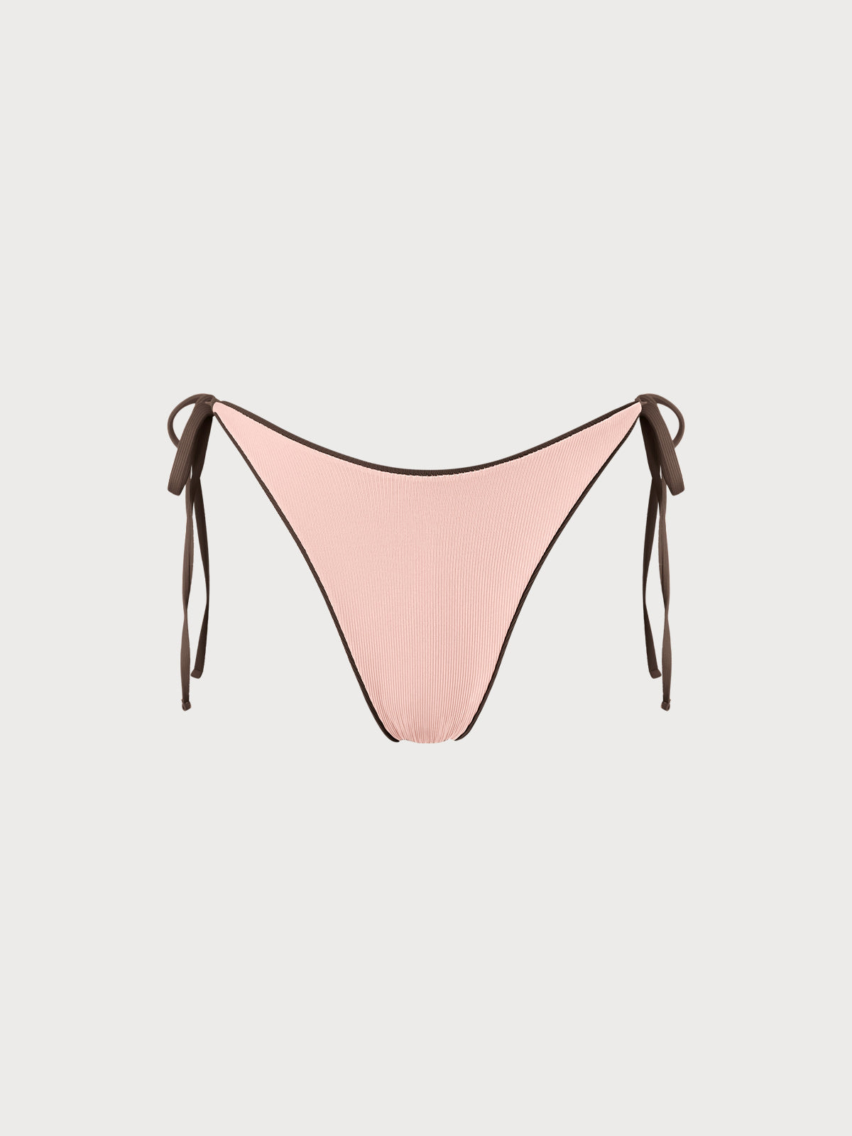 Coffee Reversible Tie Bikini Bottom