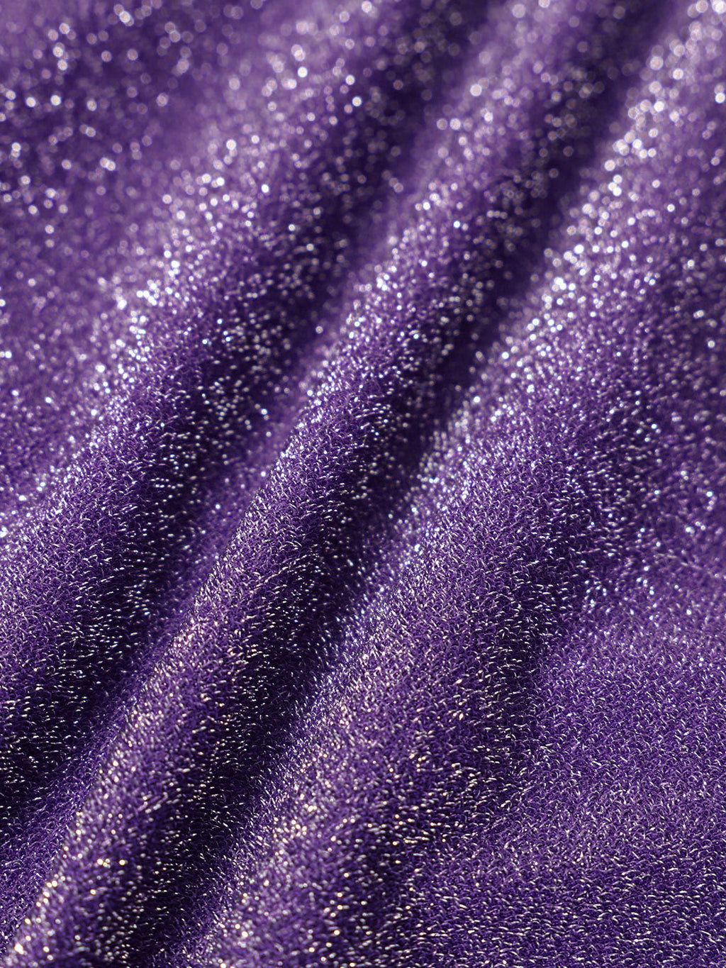 Purple Lurex Bikini Bottom