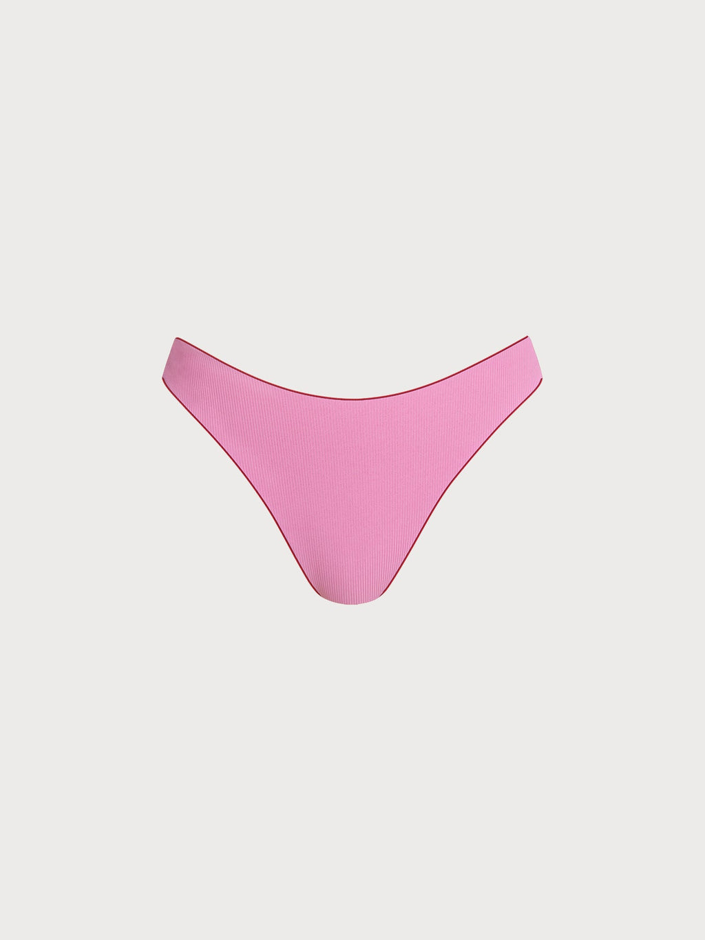 Red-Pink Reversible Bikini Bottom