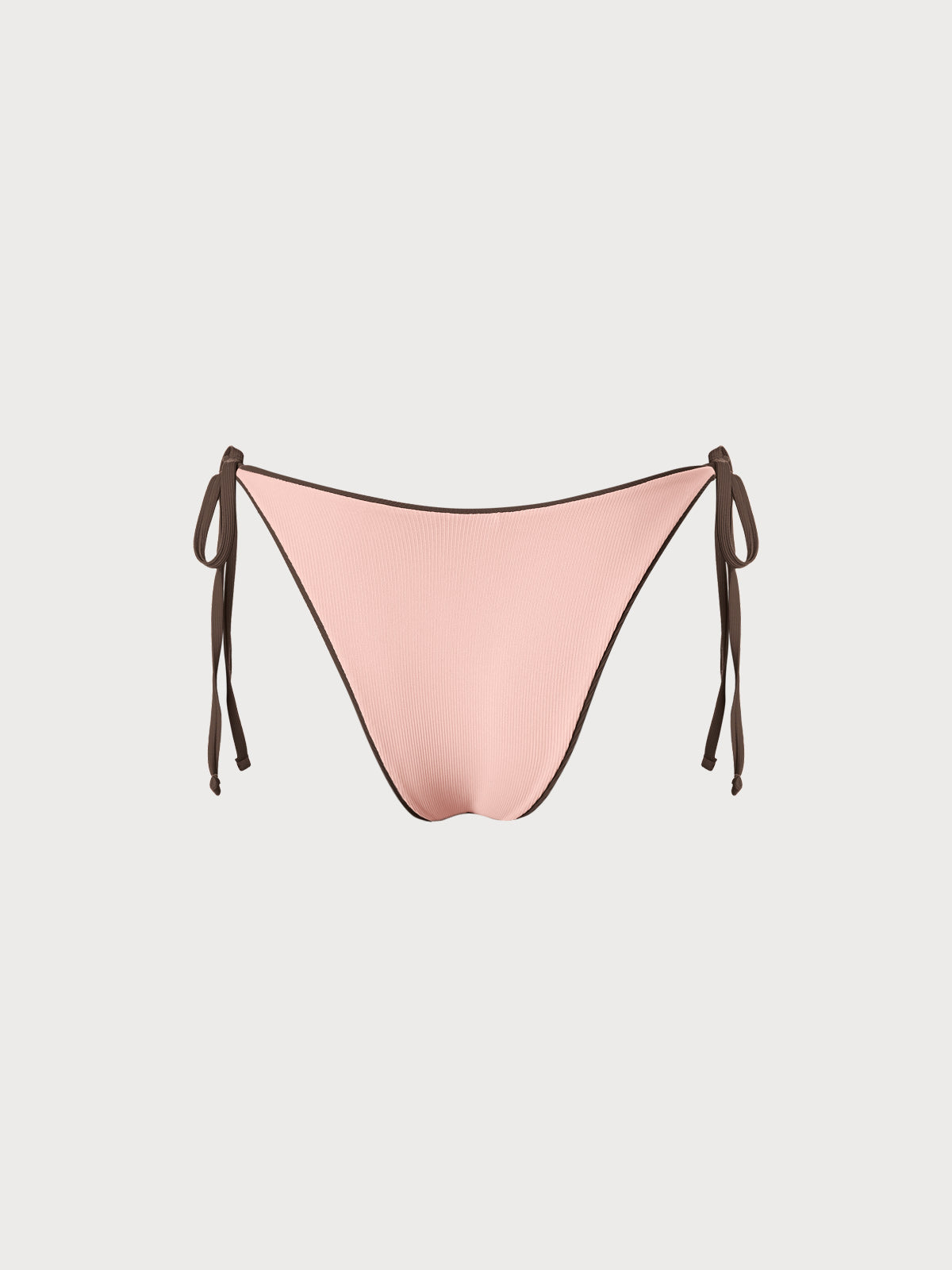 Coffee Reversible Tie Bikini Bottom