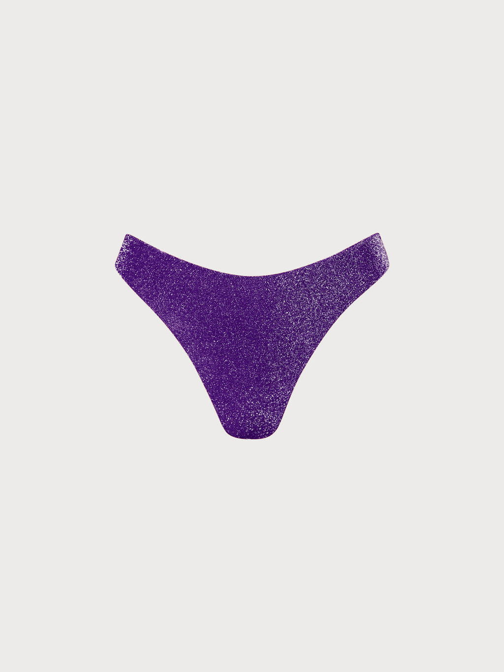 Purple Lurex Bikini Bottom