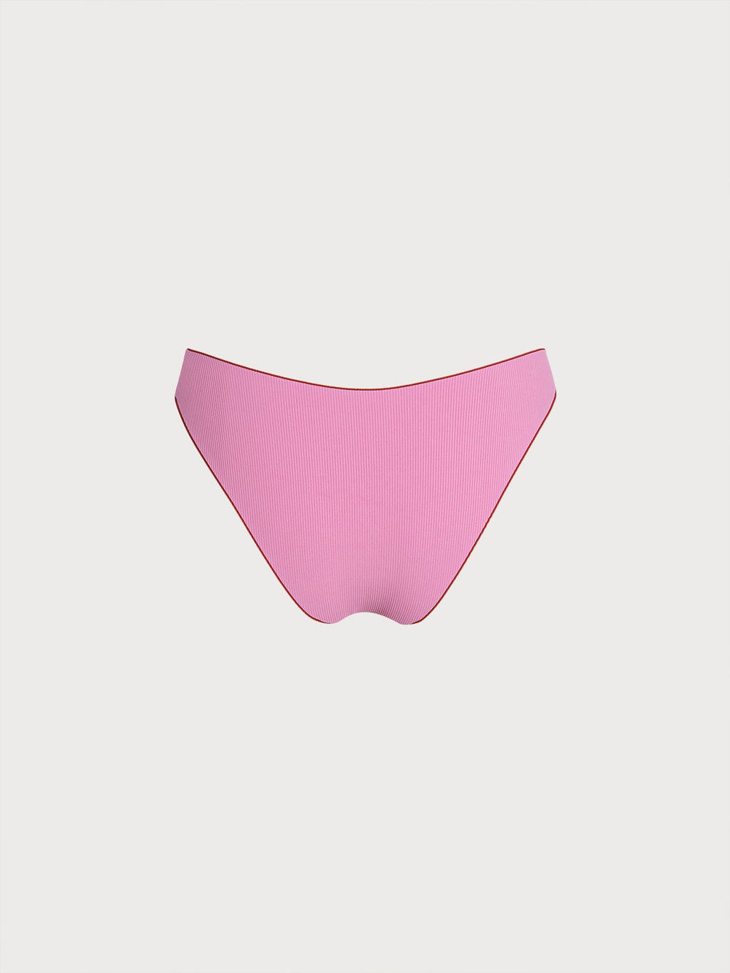 Red-Pink Reversible Bikini Bottom