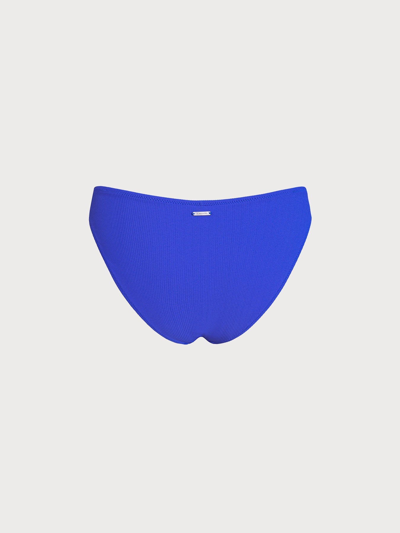 Blue Full Coverage Bikini Bottom