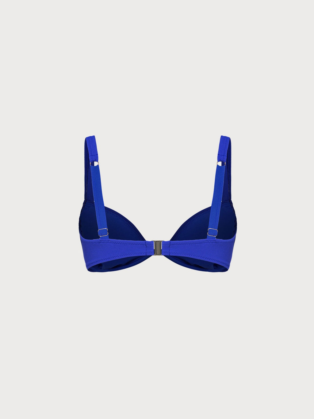 Blue Underwire Bikini Top