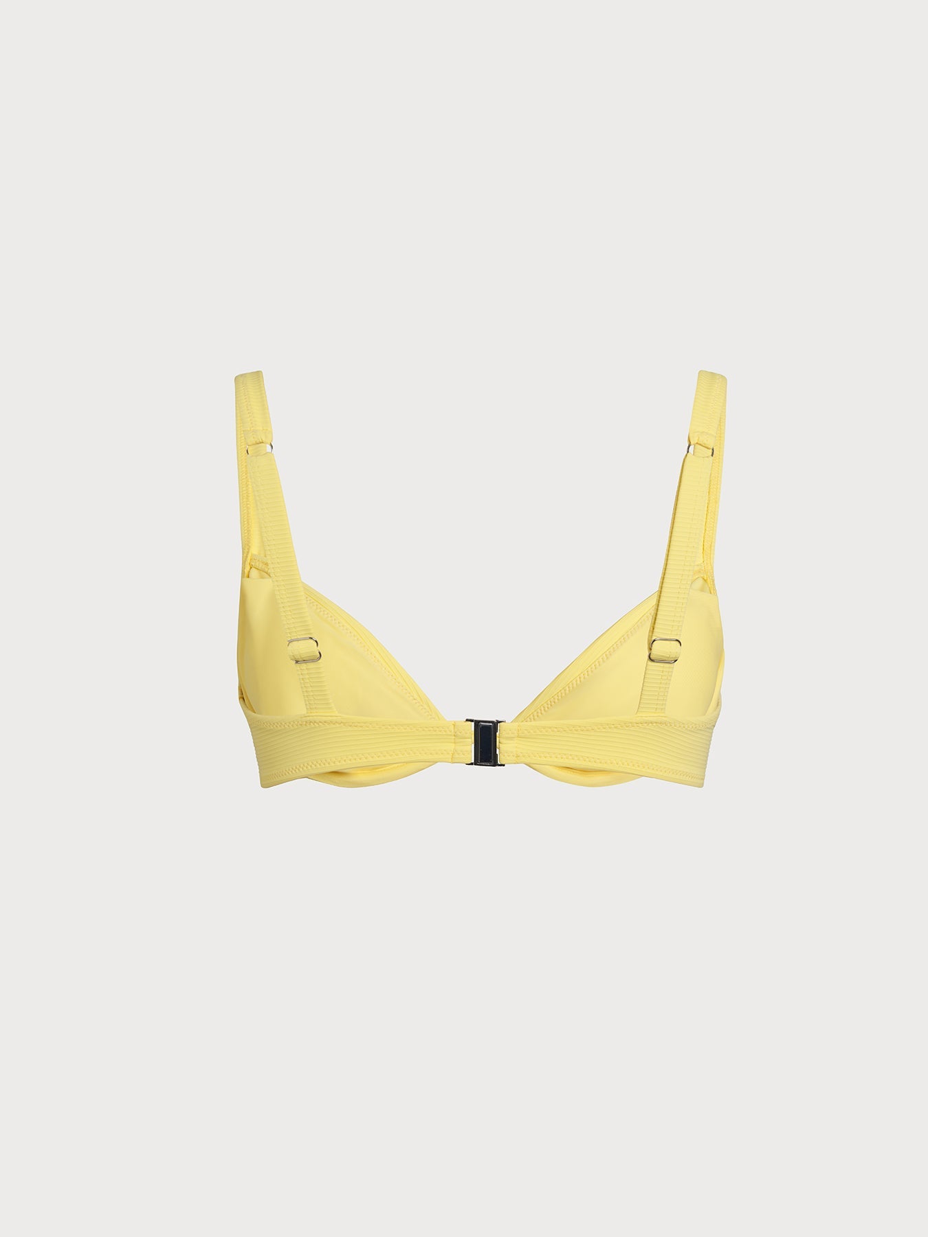 Yellow Underwire Bikini Top