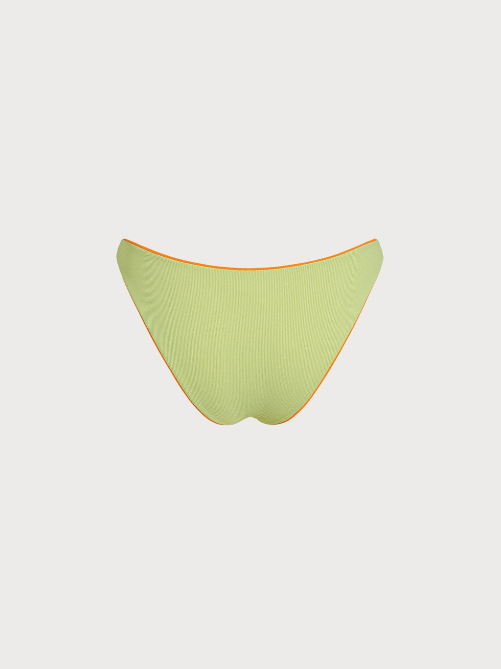 Orange Reversible Bikini Bottom