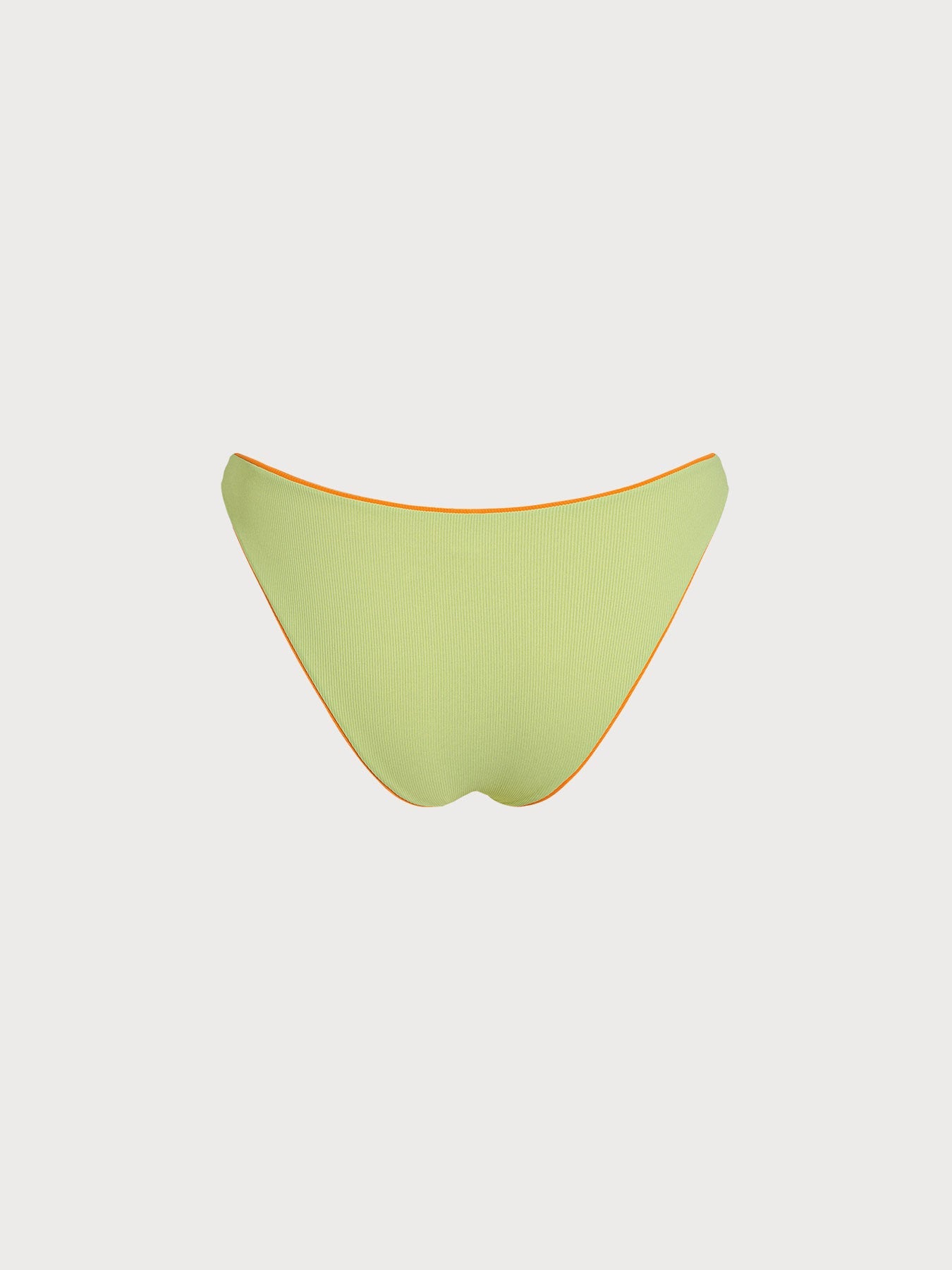 Orange Reversible Bikini Bottom