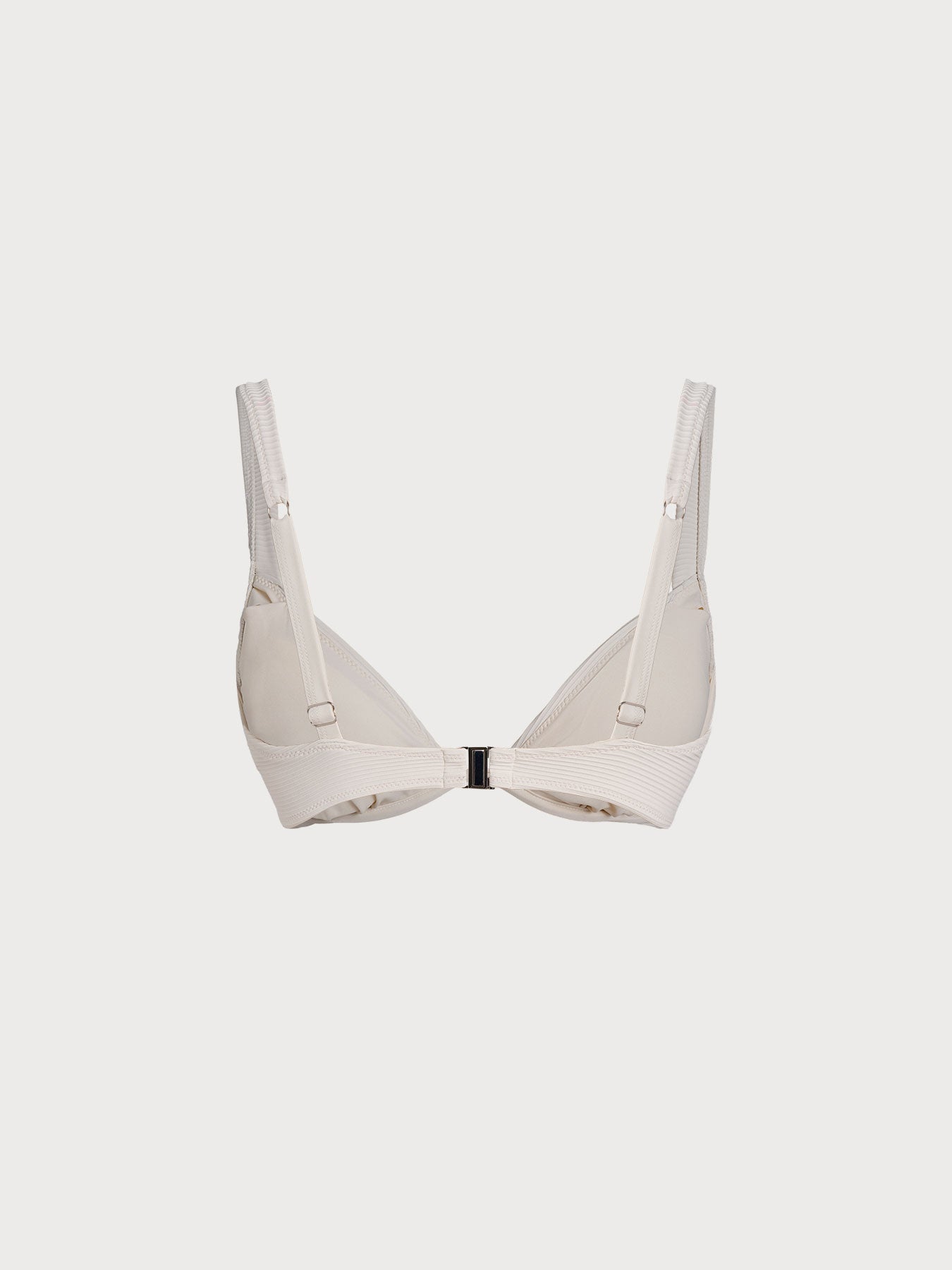 Off White Underwire Bikini Top