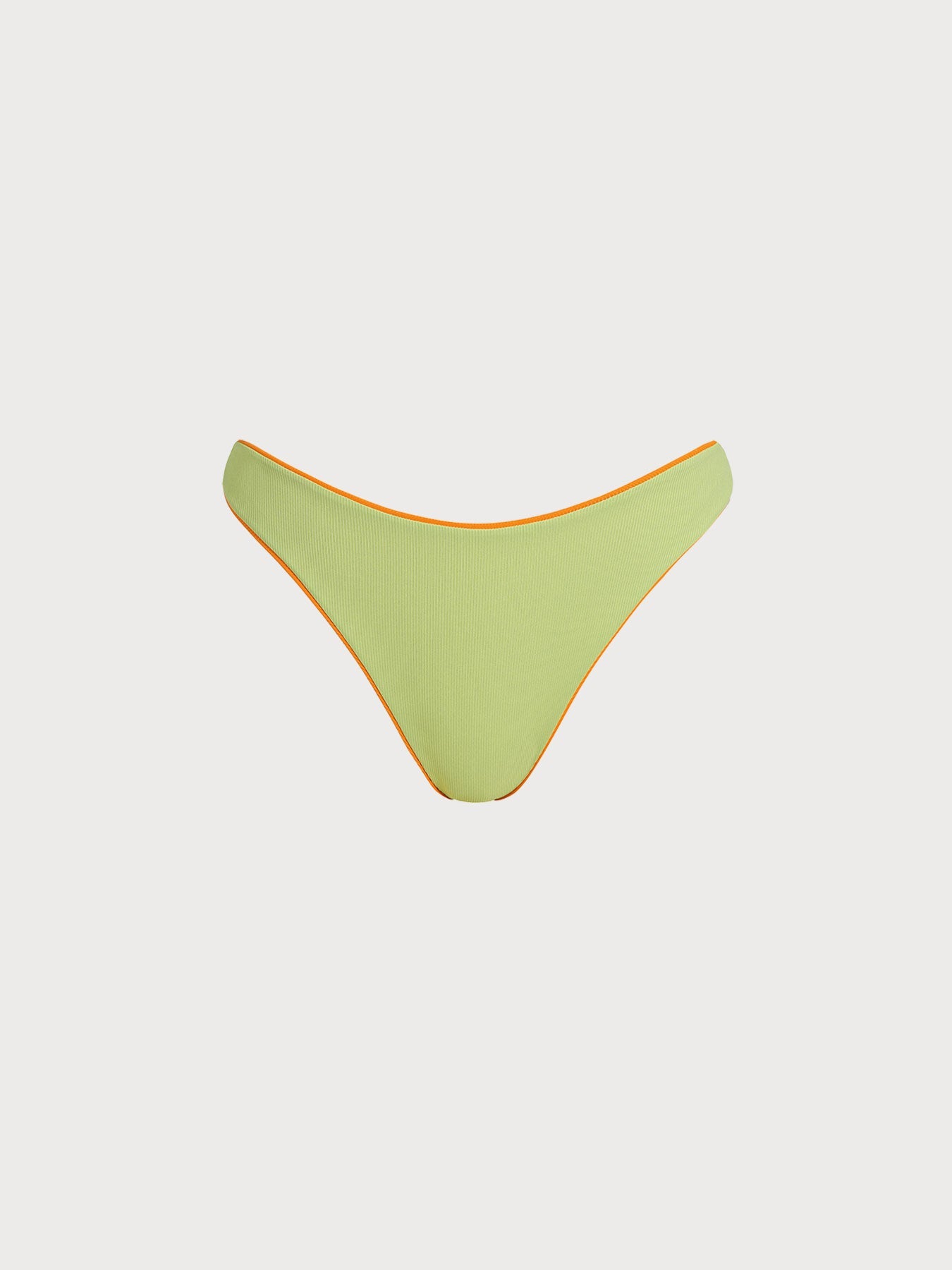 Orange Reversible Bikini Bottom