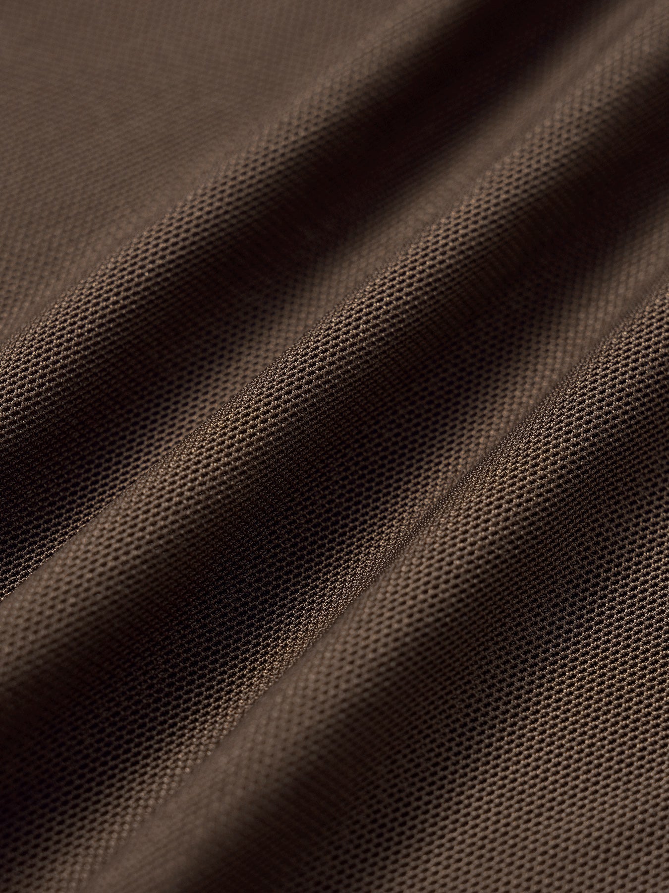 Dark Coffee Gold-Accented Cover up Skirt