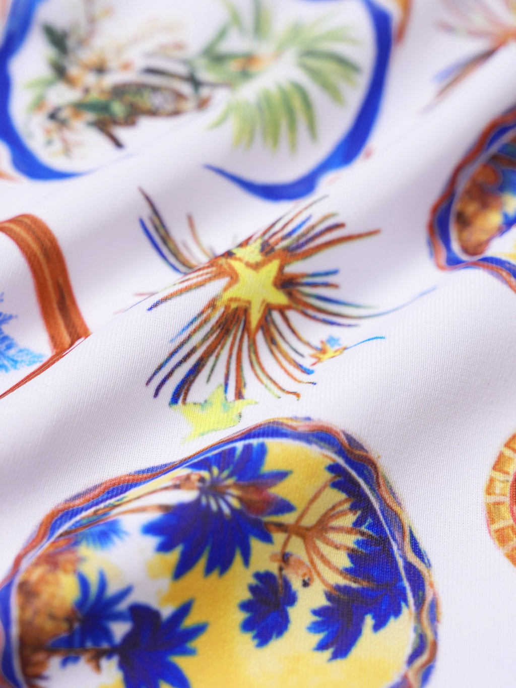 Multi Print Halter Bikini Top