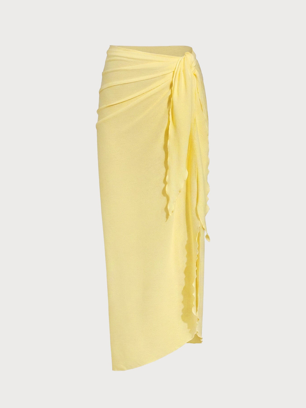 Soft Yellow Beach Sarong