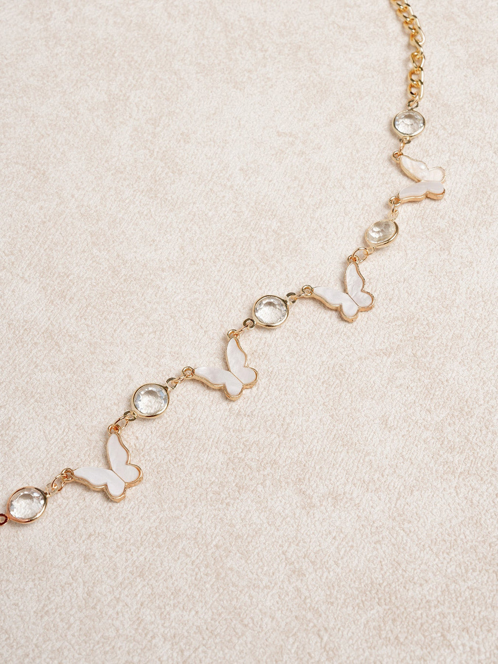 Butterfly Mother-of-Pearl Waist Chain