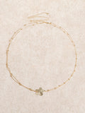 Gold Charm Beaded Waist Chain