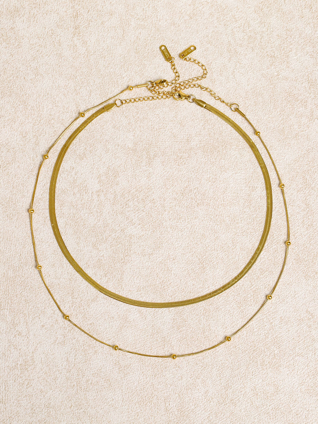 Golden Double Layer Necklace