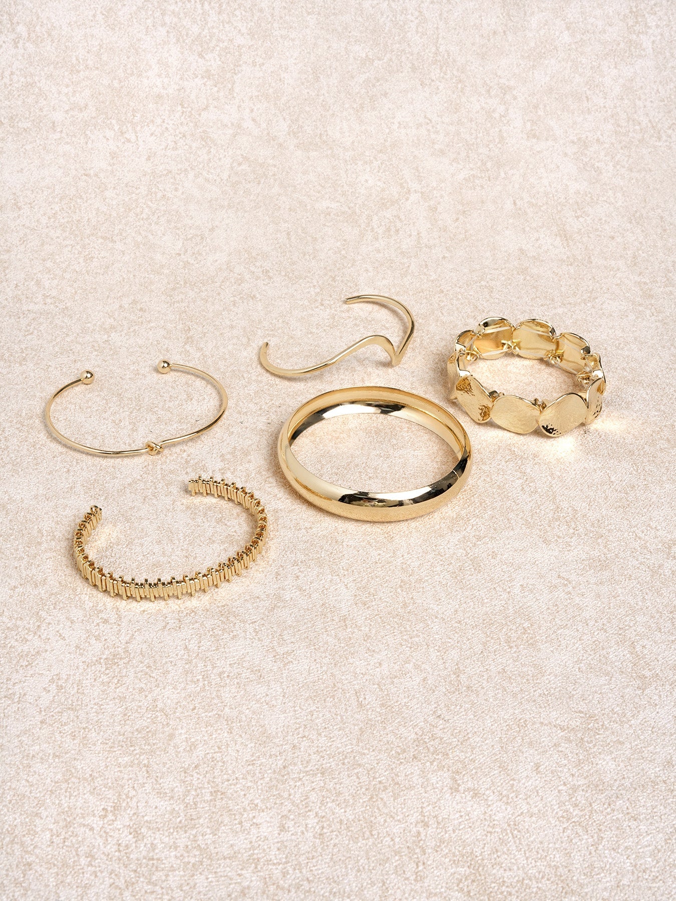 Gold Stackable Bracelet