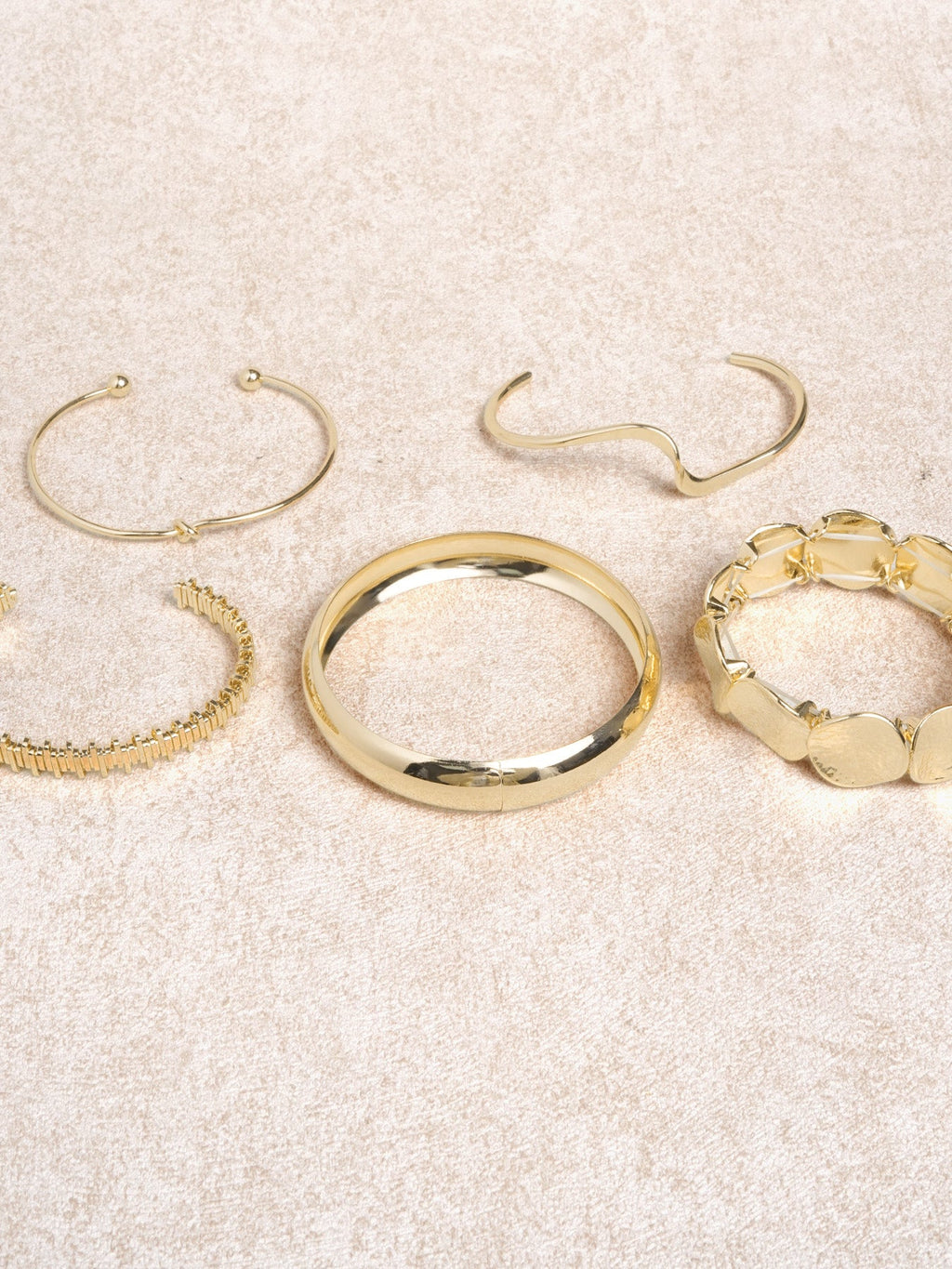 Gold Stackable Bracelet