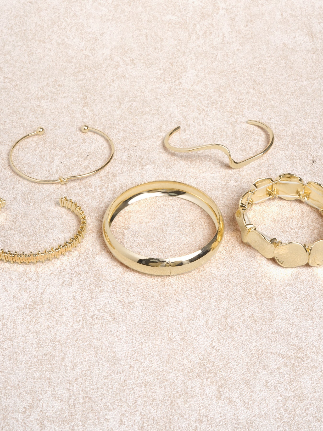 Gold Stackable Bracelet