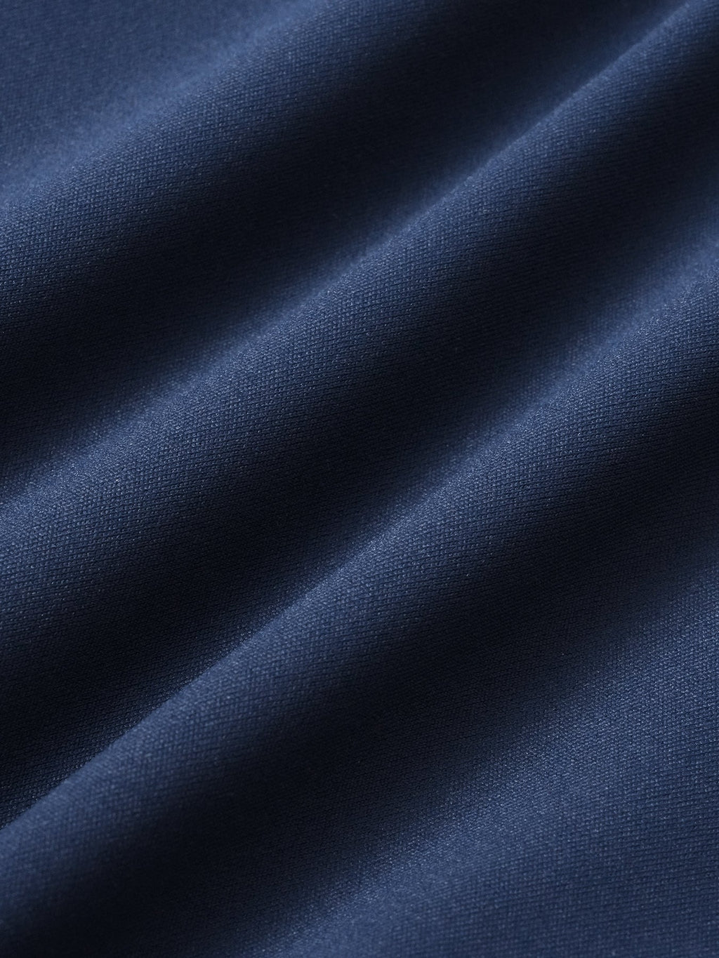 Navy Contrast Front-Cross Sports Shorts