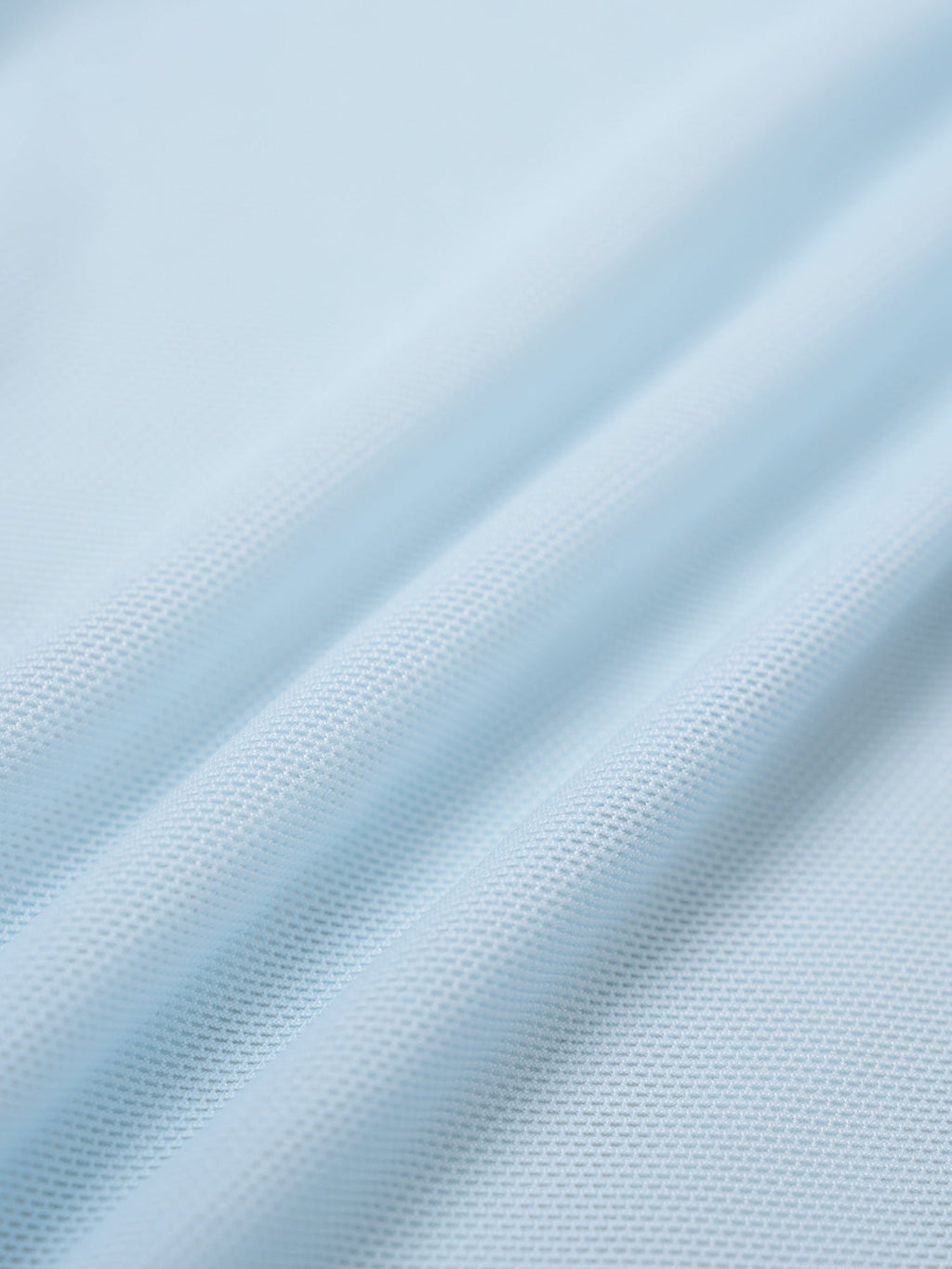 Light Blue Halter Neck Ruched Mesh Sports Bra