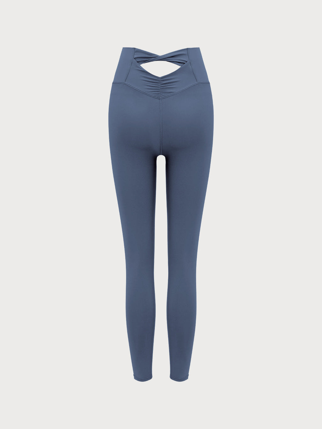 Blue Cut Out Leggings 24"
