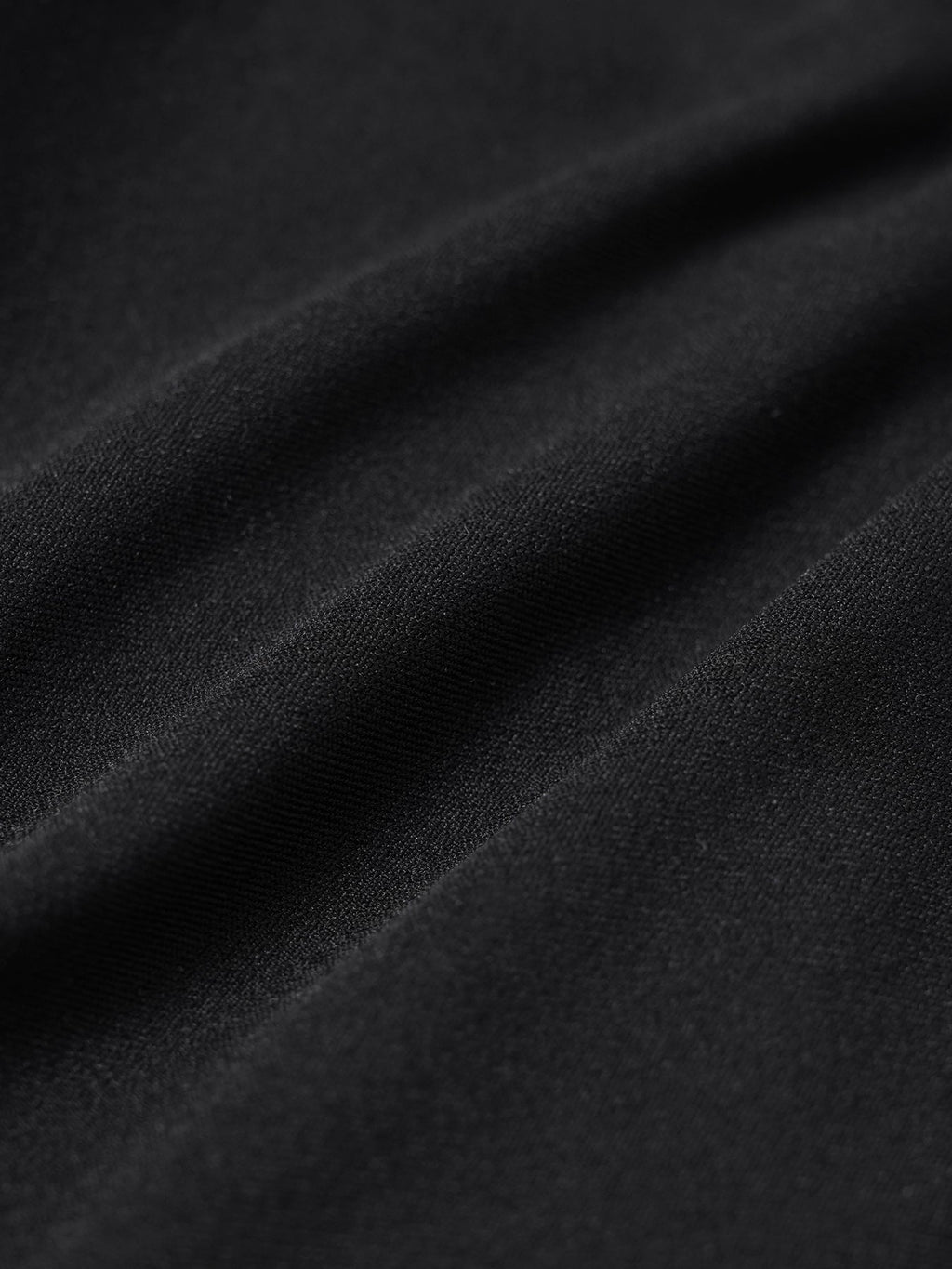 Black Cross Mesh Back Long Sleeve Top--Light Support
