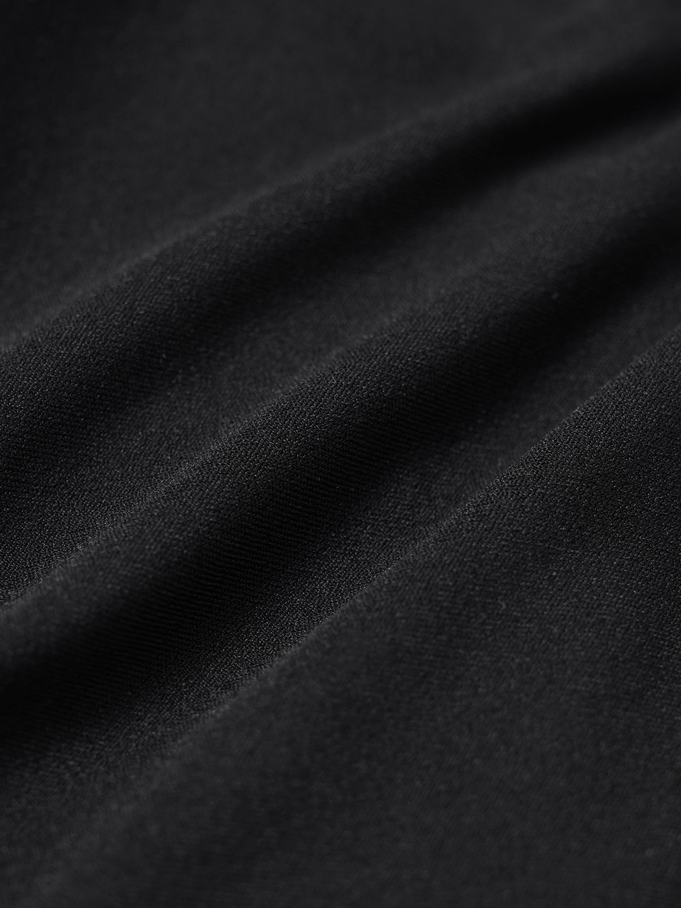 Black Cross Mesh Back Long Sleeve Top--Light Support