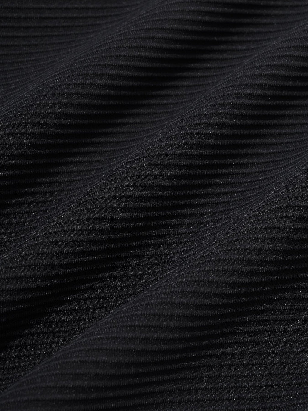 Black Ribbed Starfish Embellished One-Piece Swimsuit