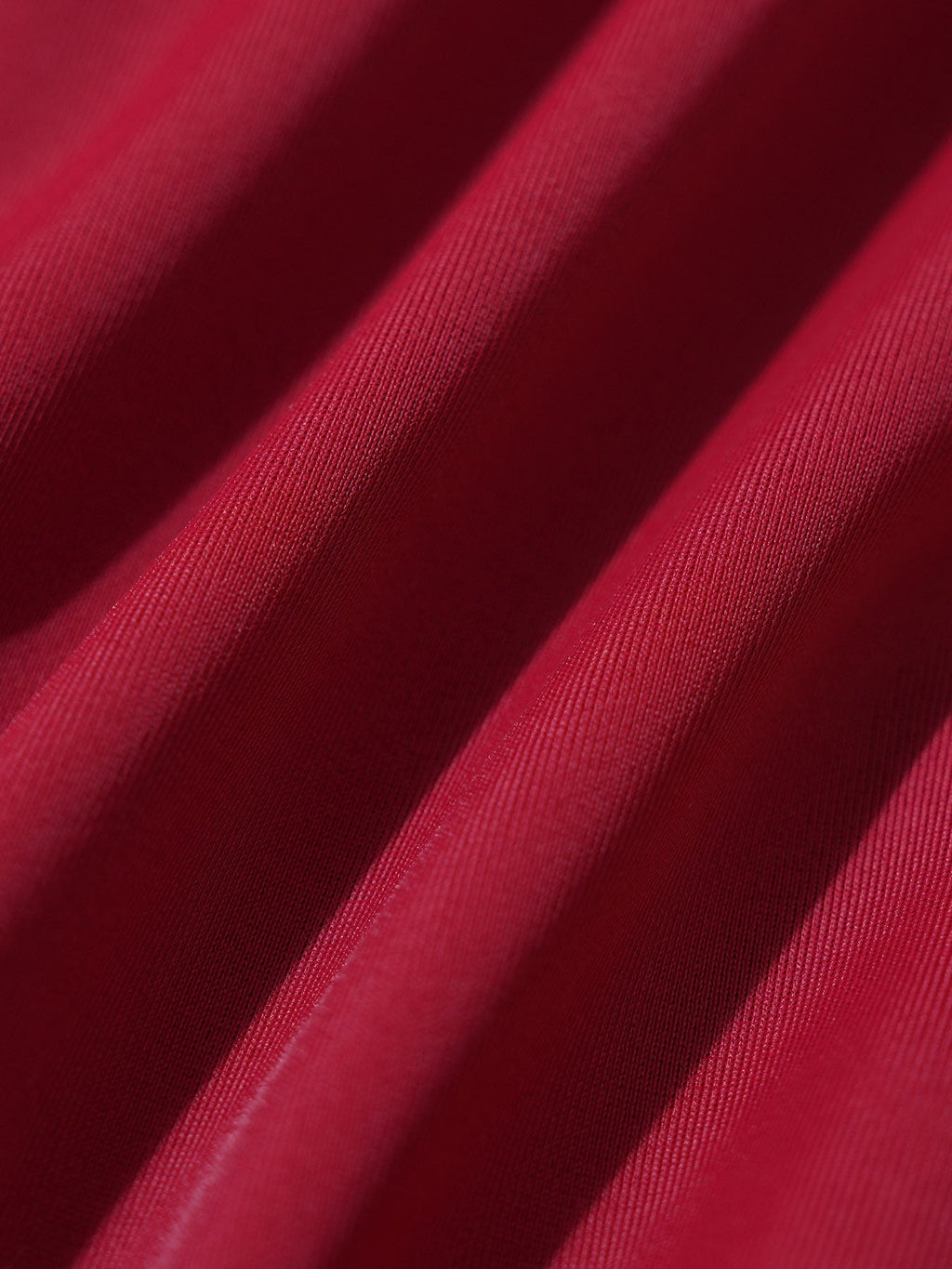 Wine Red Tummy Control One-Piece Swimsuit