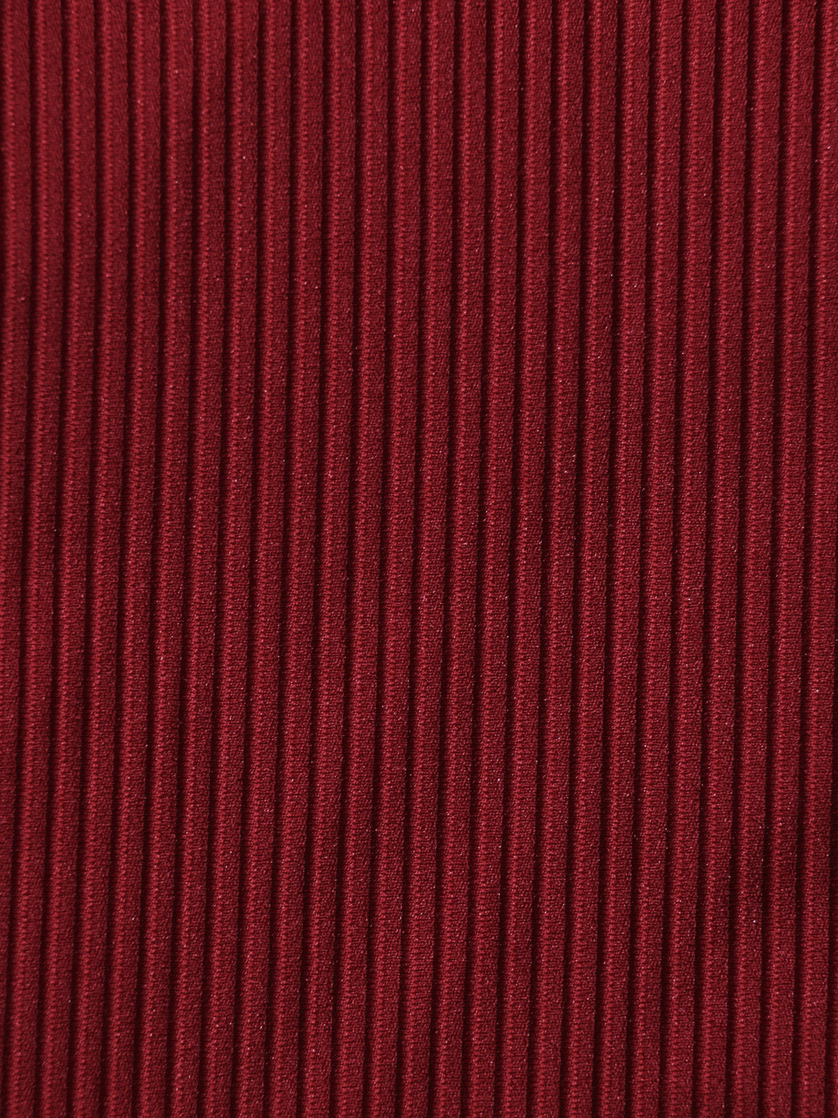 Wine Red Cutout Tie Plus Size One-Piece Swimsuit