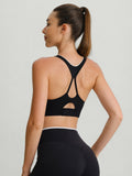 Black I-Back Sports Bra - Light Support