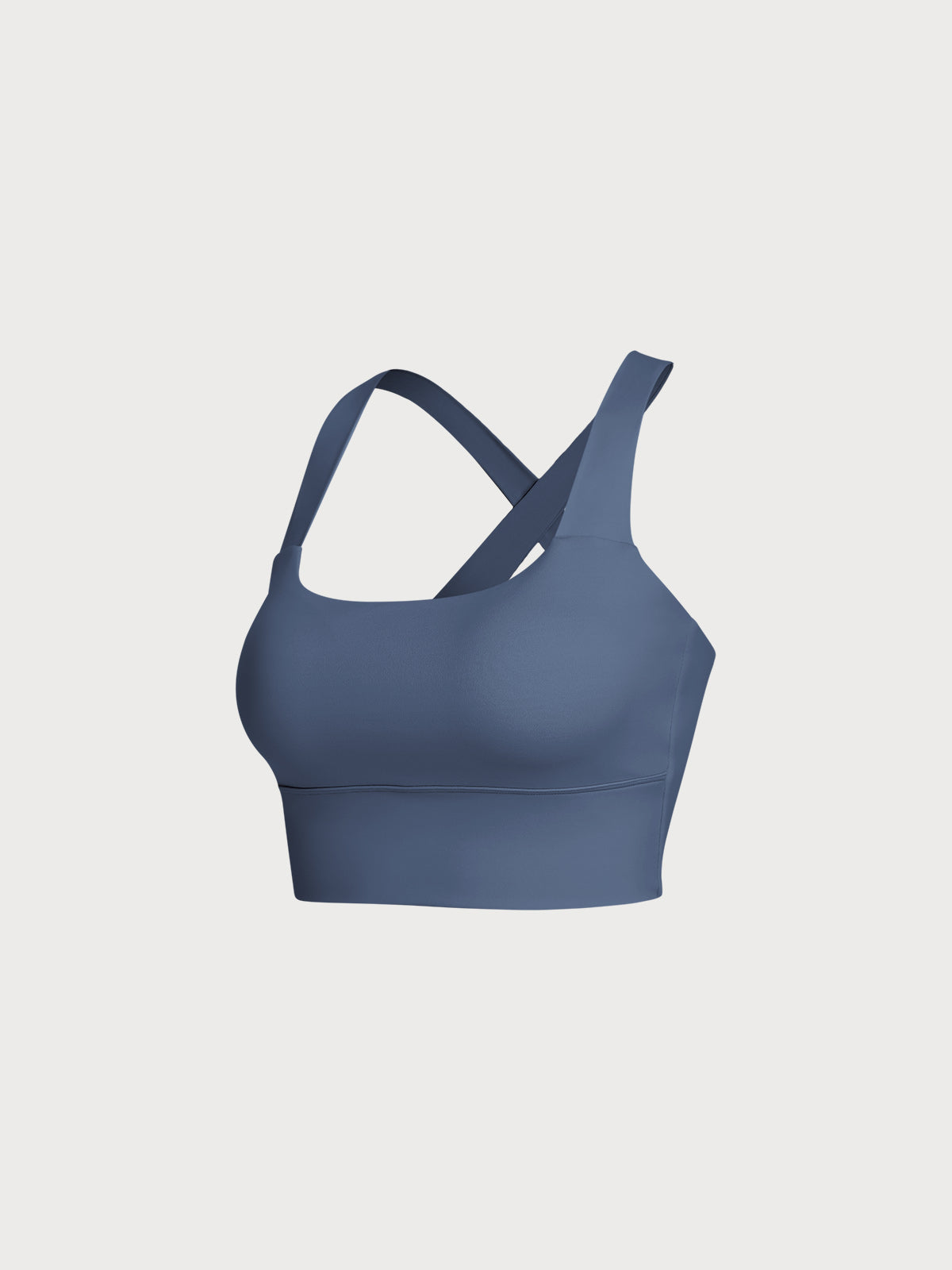 Blue Twist X-Cross Sports Bra - Light Support