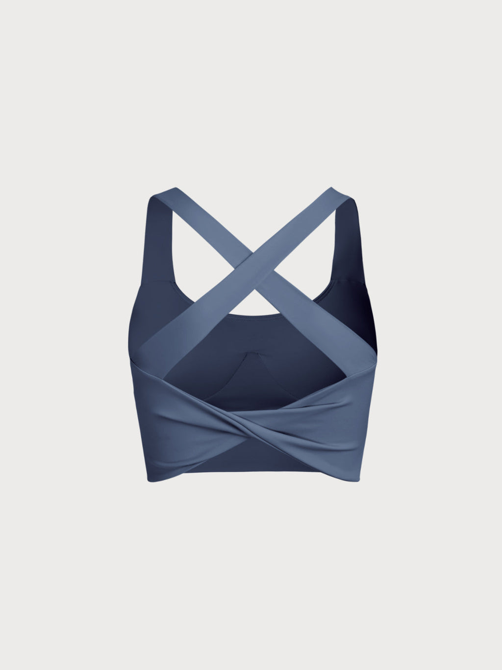 Blue Twist X-Cross Sports Bra - Light Support