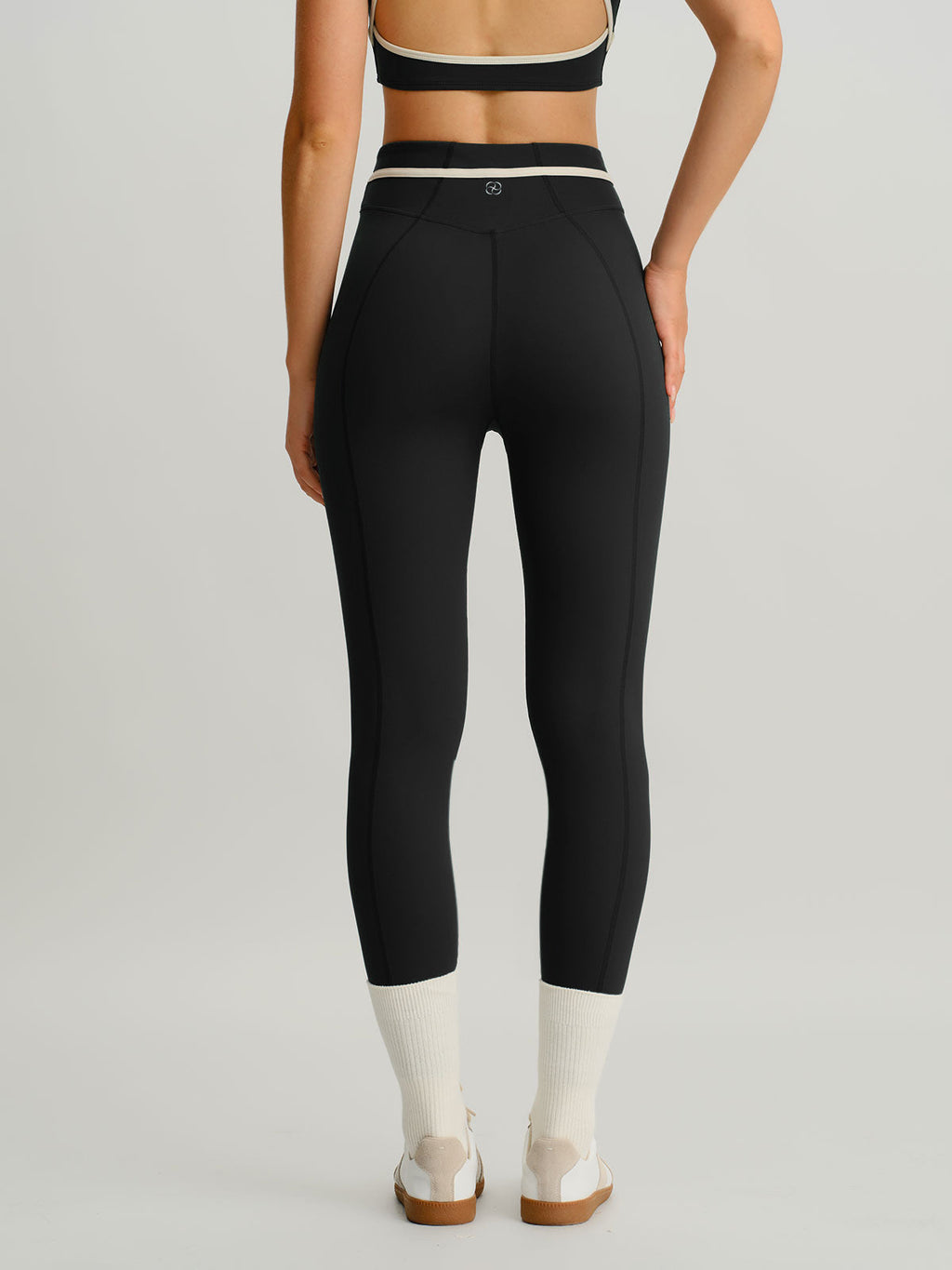 Black Line Leggings 26"