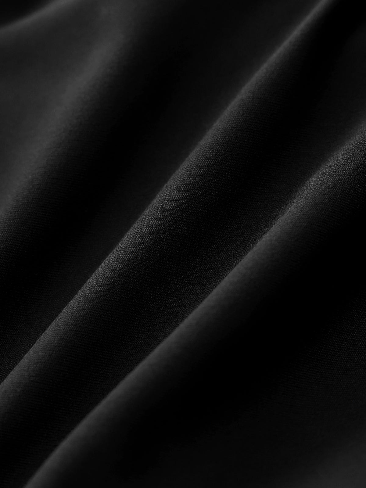 Black Round Neck Line Tank Top