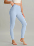 Light Blue High Waisted Leggings 24"