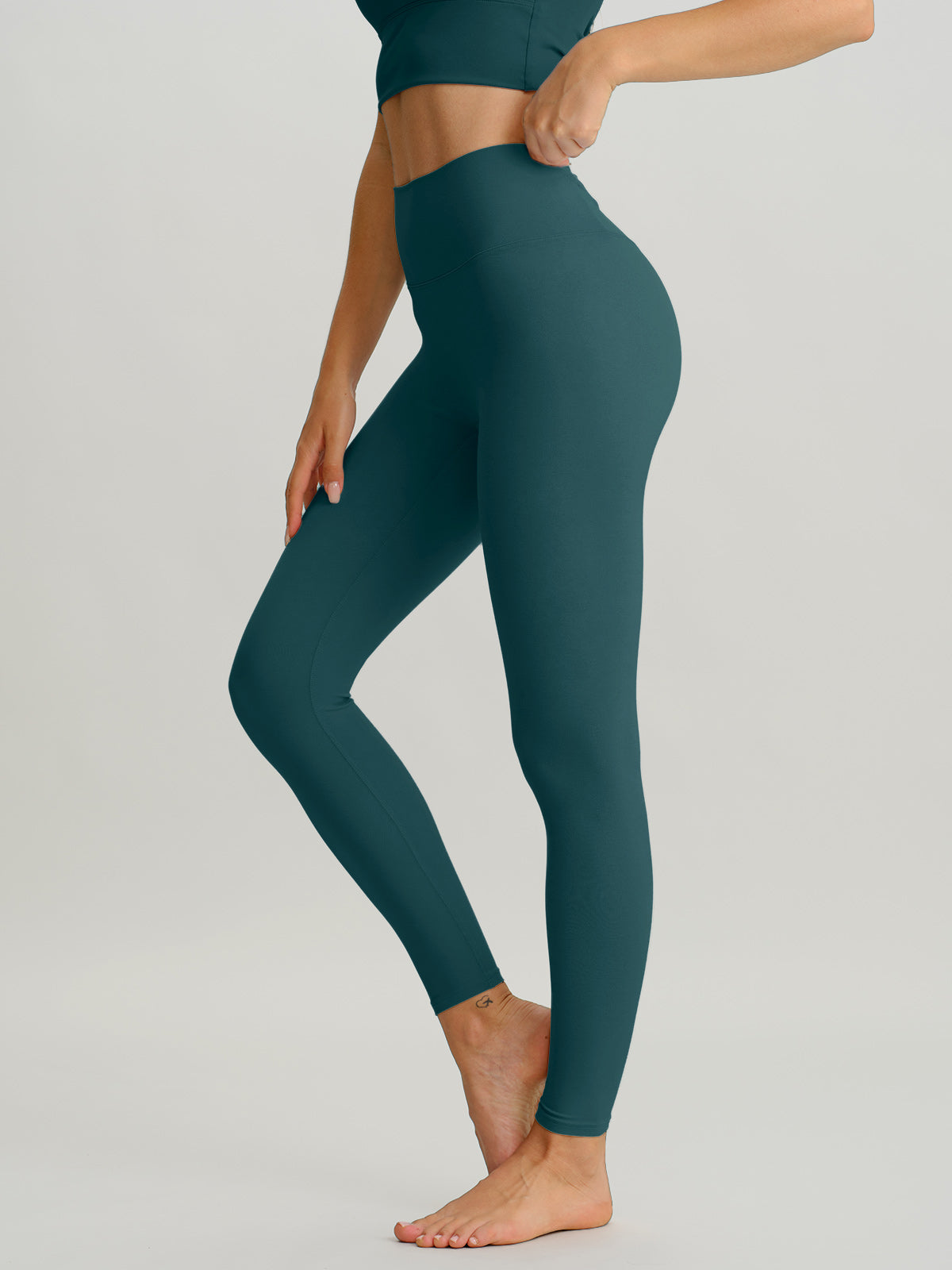 Blue Spruce Cut Out Leggings 24"