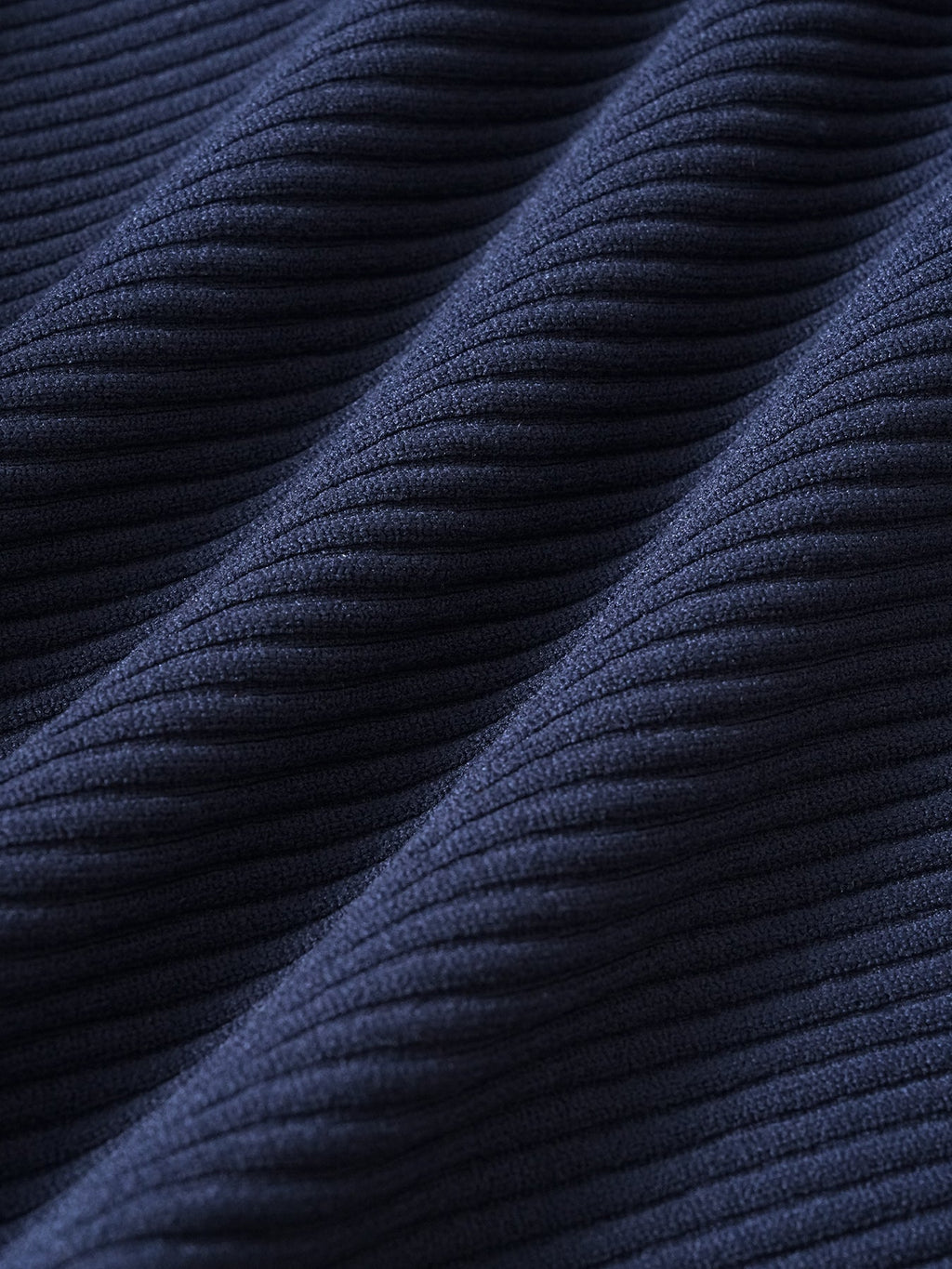 Navy Contrast Trim Seamless Tank Top