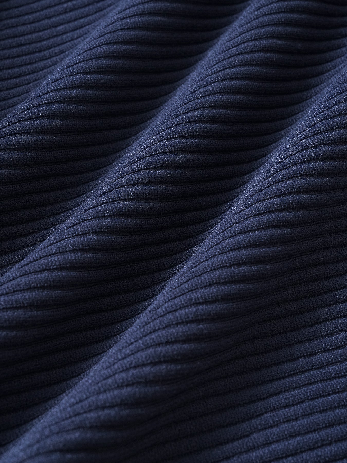 Navy Contrast Trim Seamless Tank Top