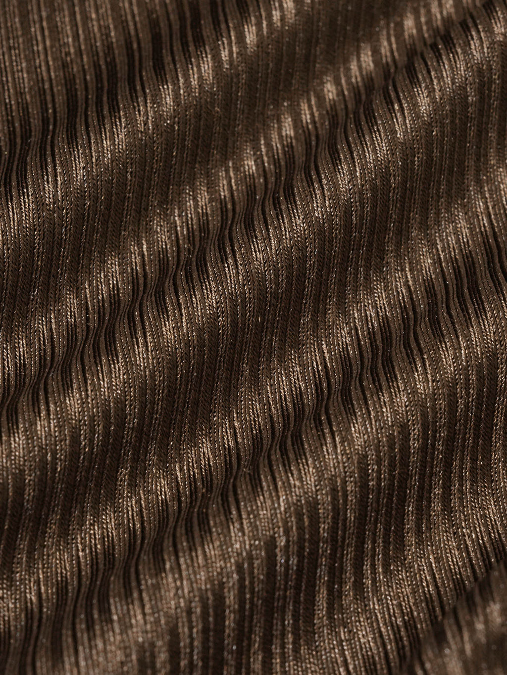 Dark Coffee Ruffled Bikini Bottom