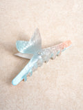Light Blue Plastic Gradient Hair Clip