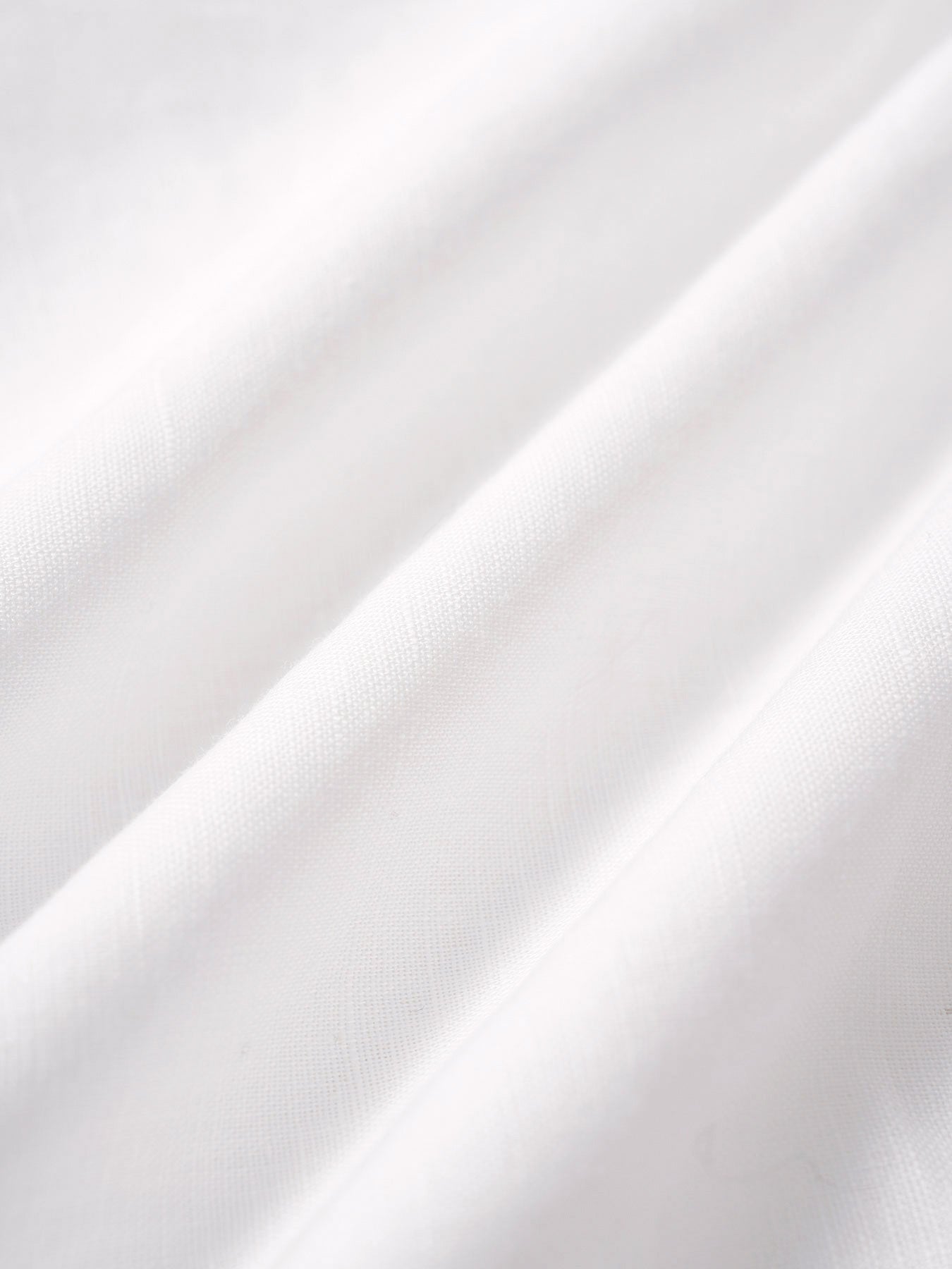 White Cotton-Linen Wide-Leg Cover-Up Pants